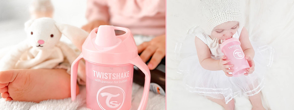 Twistshake 360 Cup 6+m White